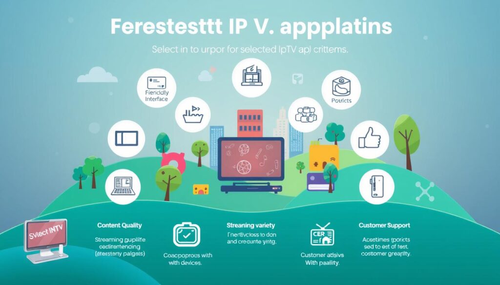 Critères de sélection application IPTV